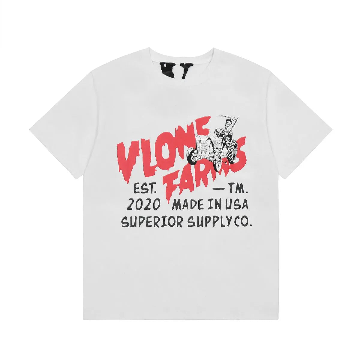 Farms x Rated PG T-Shirt White Black