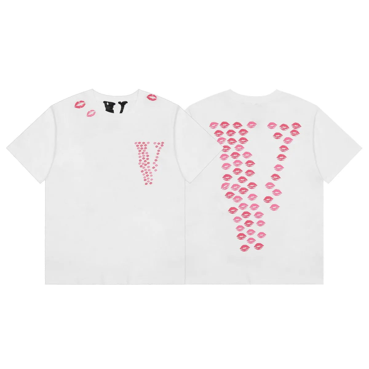 Pink Lip Prints T-shirt