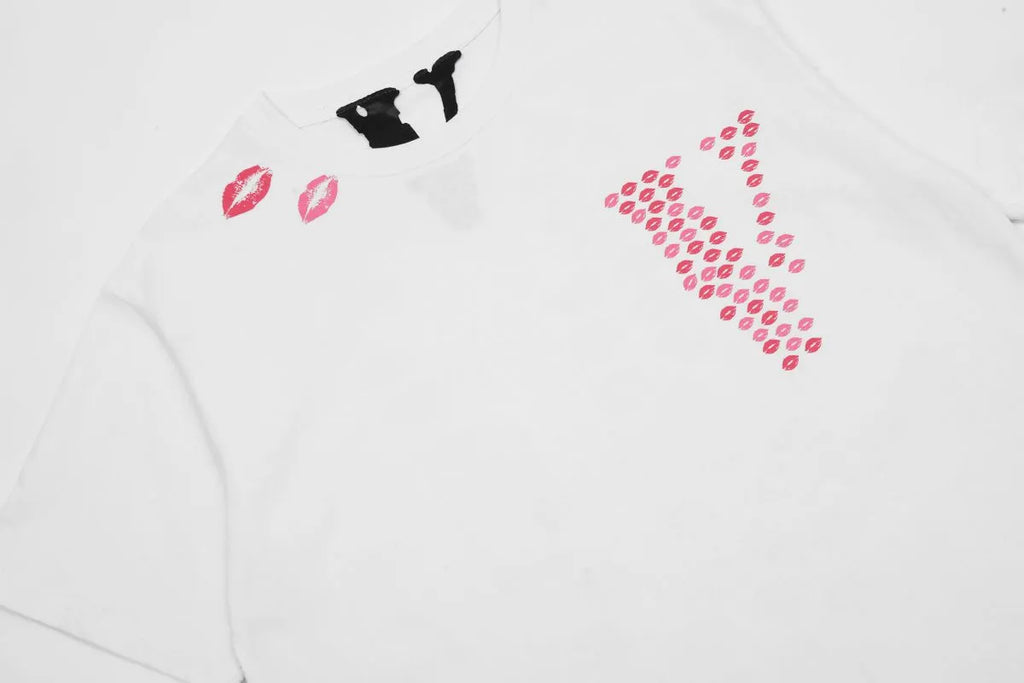 Pink Lip Prints T-shirt