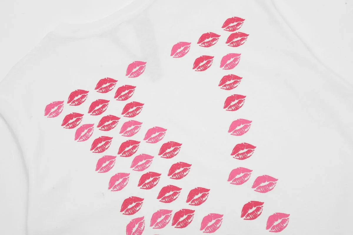 Pink Lip Prints T-shirt
