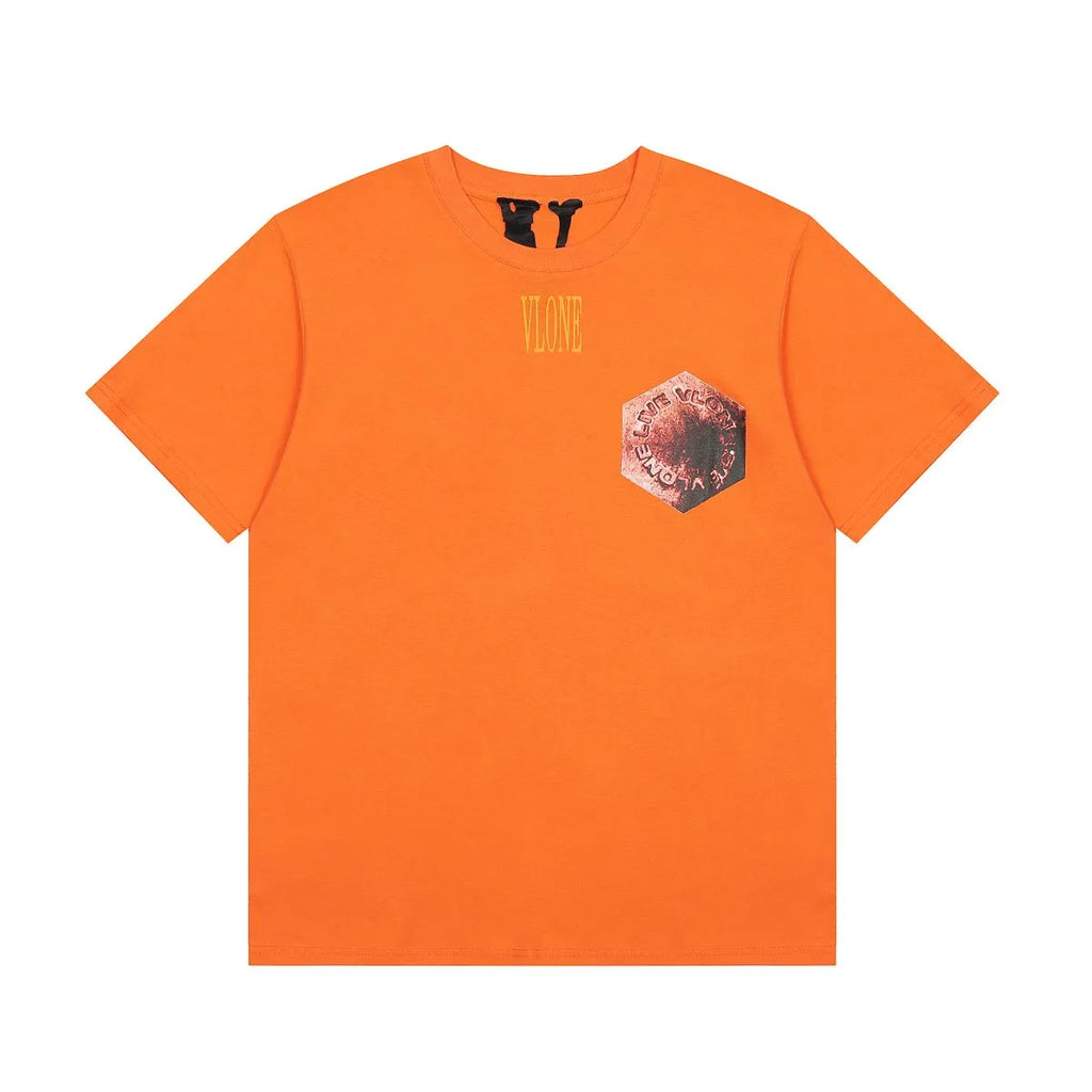 Rusted Supplies T-shirt Orange