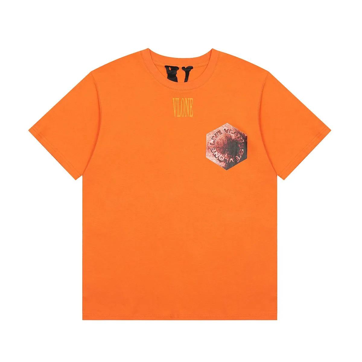 Rusted Supplies T-shirt Orange