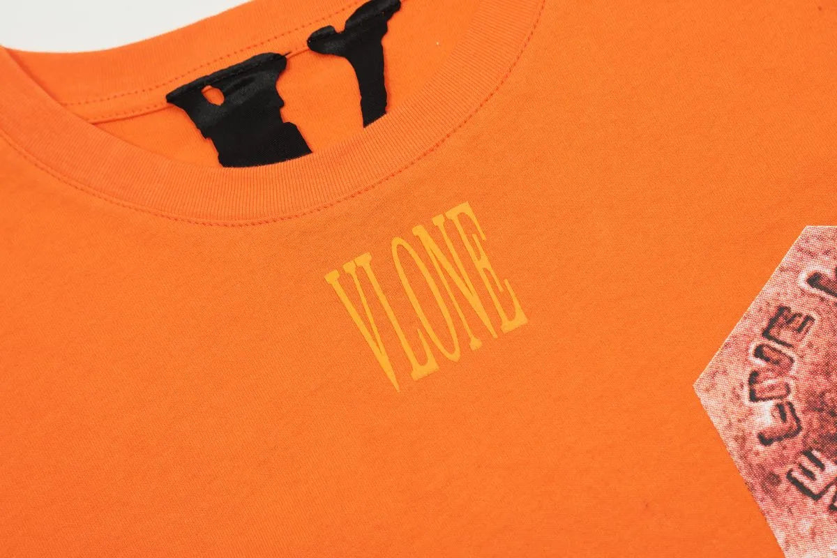 Rusted Supplies T-shirt Orange