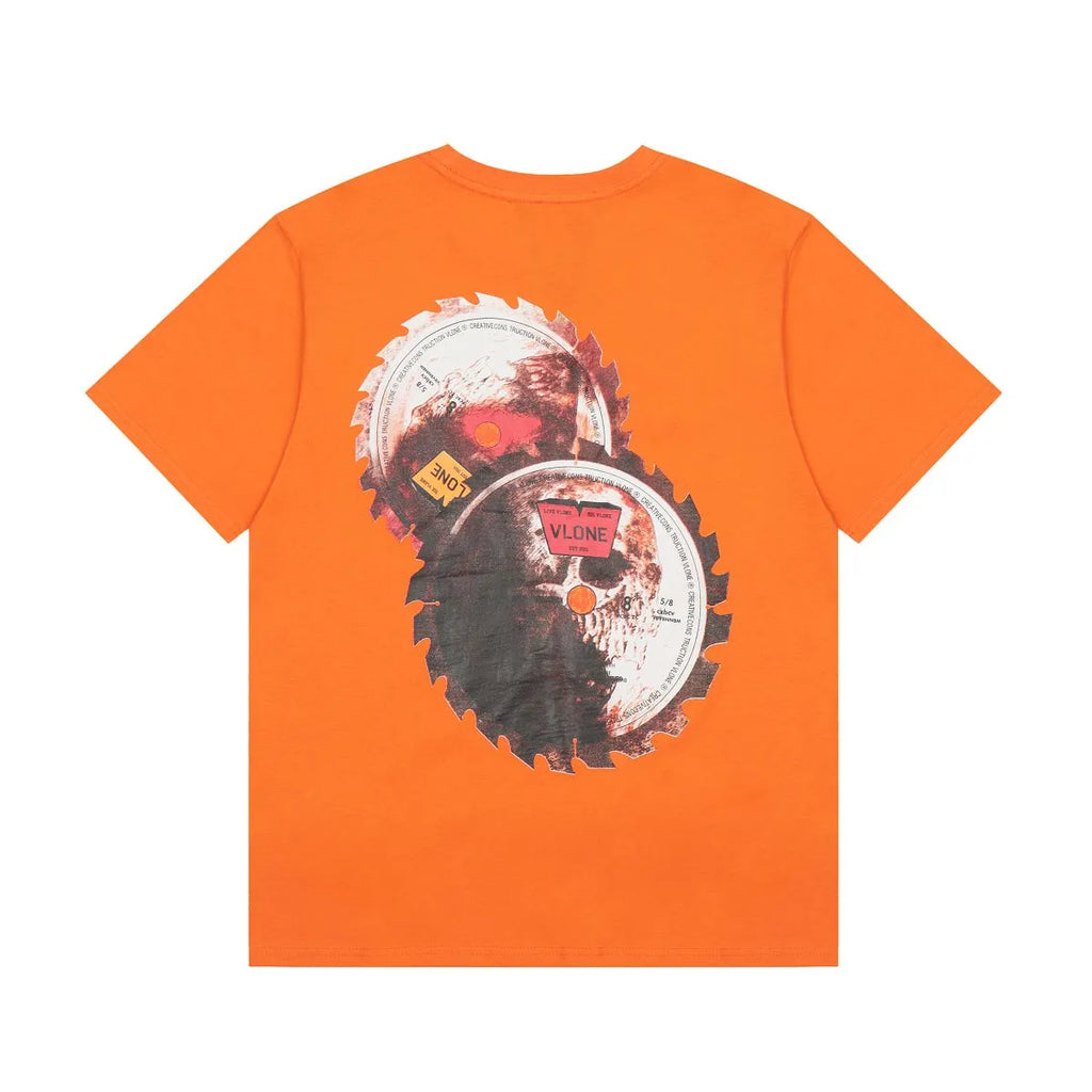 Rusted Supplies T-shirt Orange