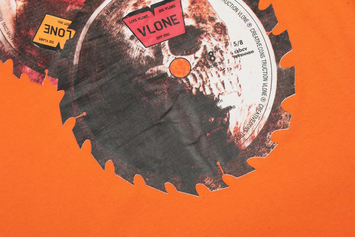 Rusted Supplies T-shirt Orange