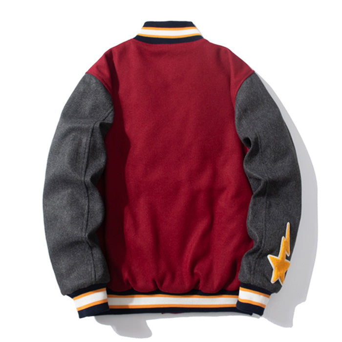 BAPE Baseball Embroidered stars Jacket - image 2