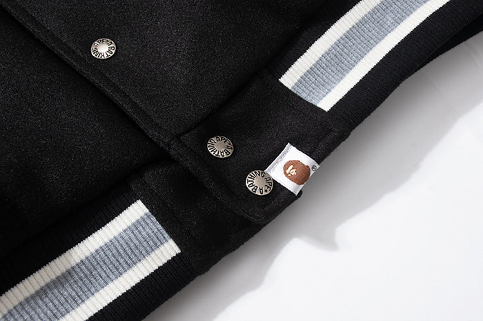 BAPE Baseball Embroidered stars Jacket - image 7