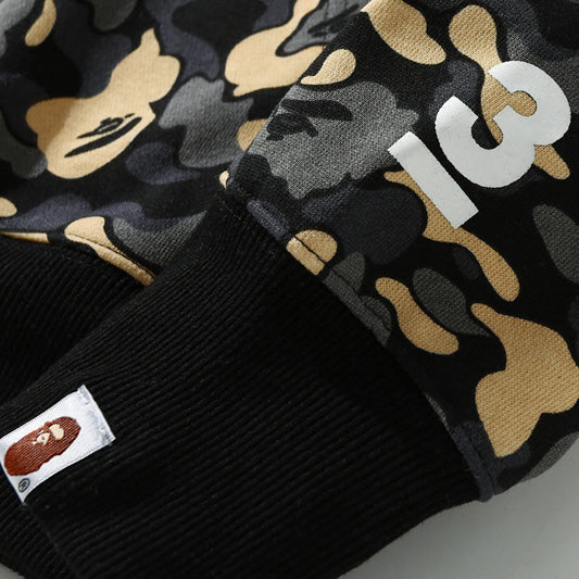 BAPE Camo Shark Zipper Double Hoodie - image 8