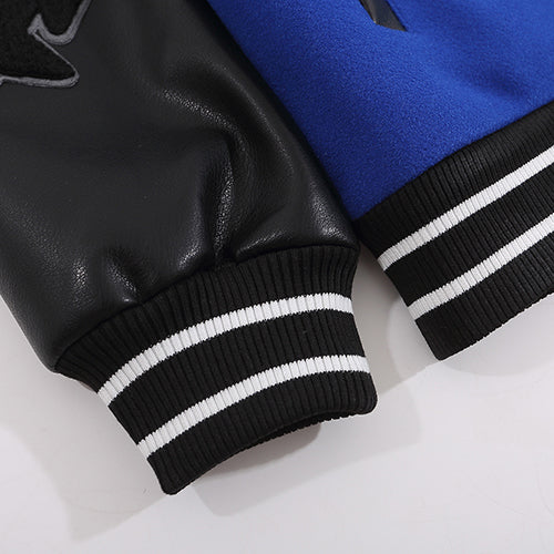 BAPE Leather Long Sleeve Baseball Jacket - image 11