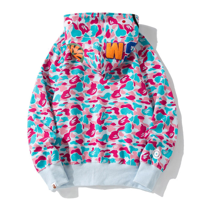 Bape Miami City Limited Camouflage Shark Sweatshirt - image 3