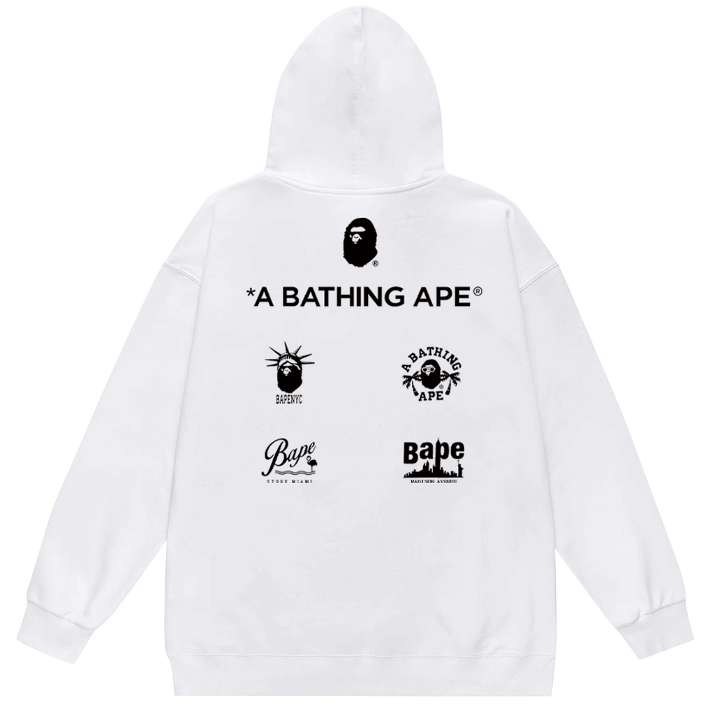 BAPE Classic Head Graphic Hoodie - image 4