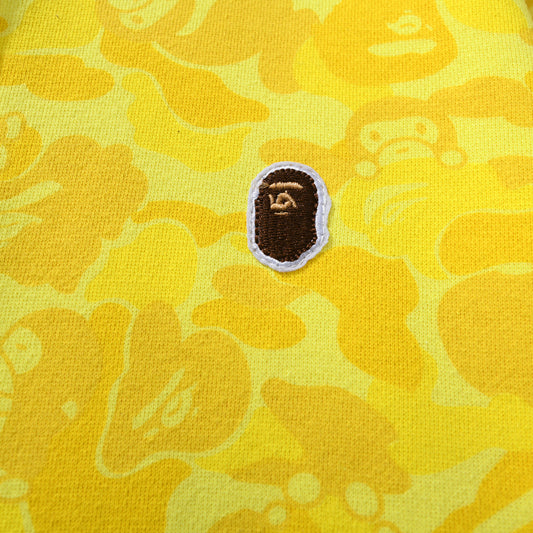 BAPE Shark Yellow Zipper Hoodie - image 5