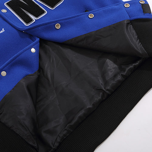BAPE Leather Long Sleeve Baseball Jacket - image 12