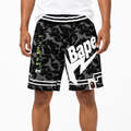 BAPE Lightning Camo Unisex Casual Shorts