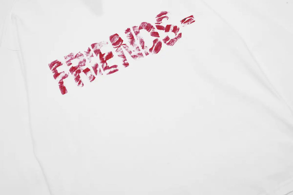 FRIENDS x Pink Lip Prints Long Sleeve
