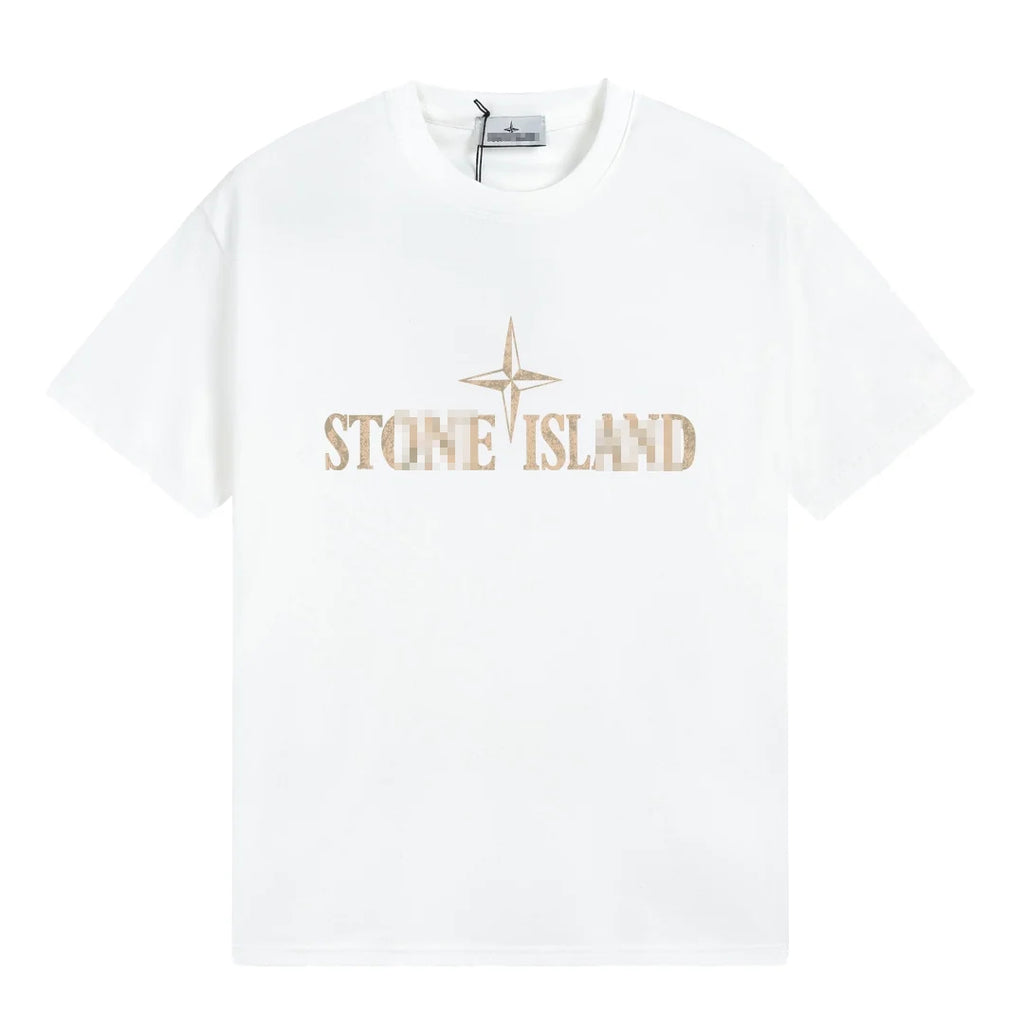 Stone Island Pure Cotton T-Shirt V