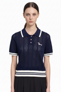New Puppy-Embroidered Knitted T-Shirt - Image 5