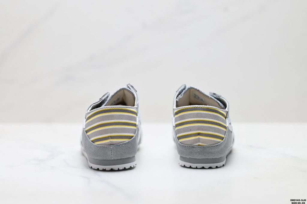 Onitsuka Tiger Retro Low Top Gray White Unisex Shoes Style 05 detail view 7
