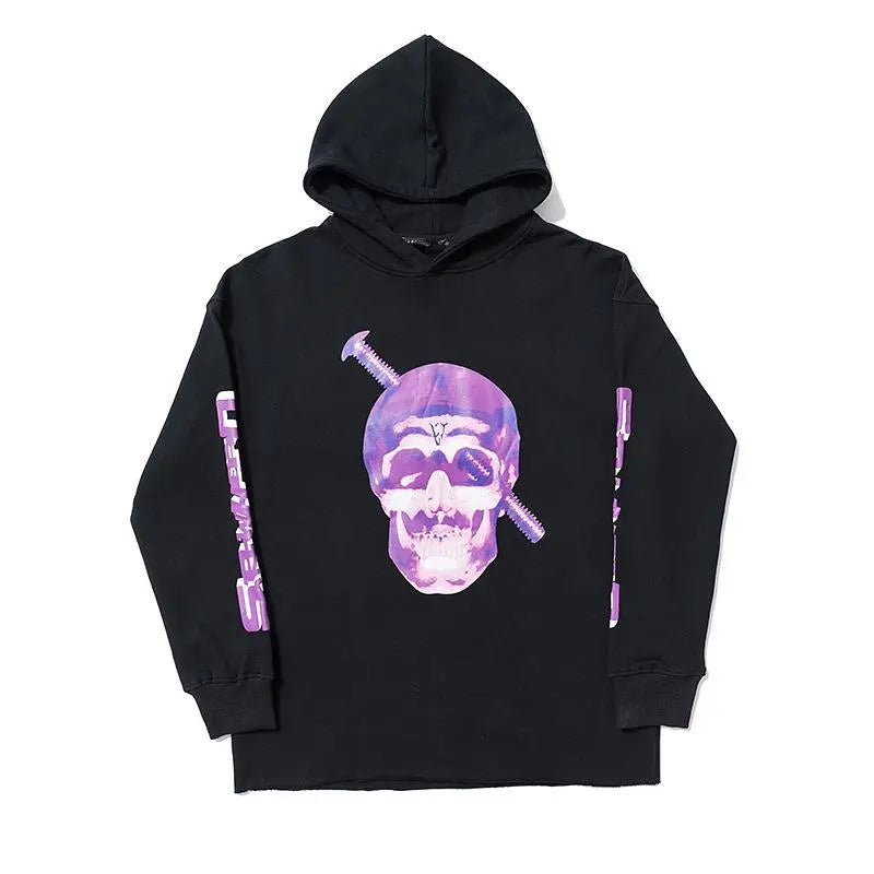 Screwhead Hoodie Black Purple