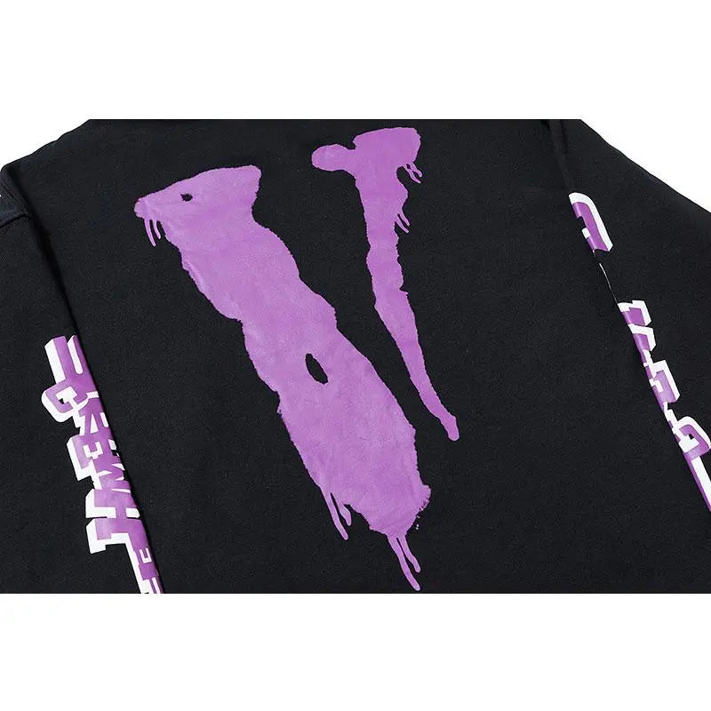 Screwhead Hoodie Black Purple