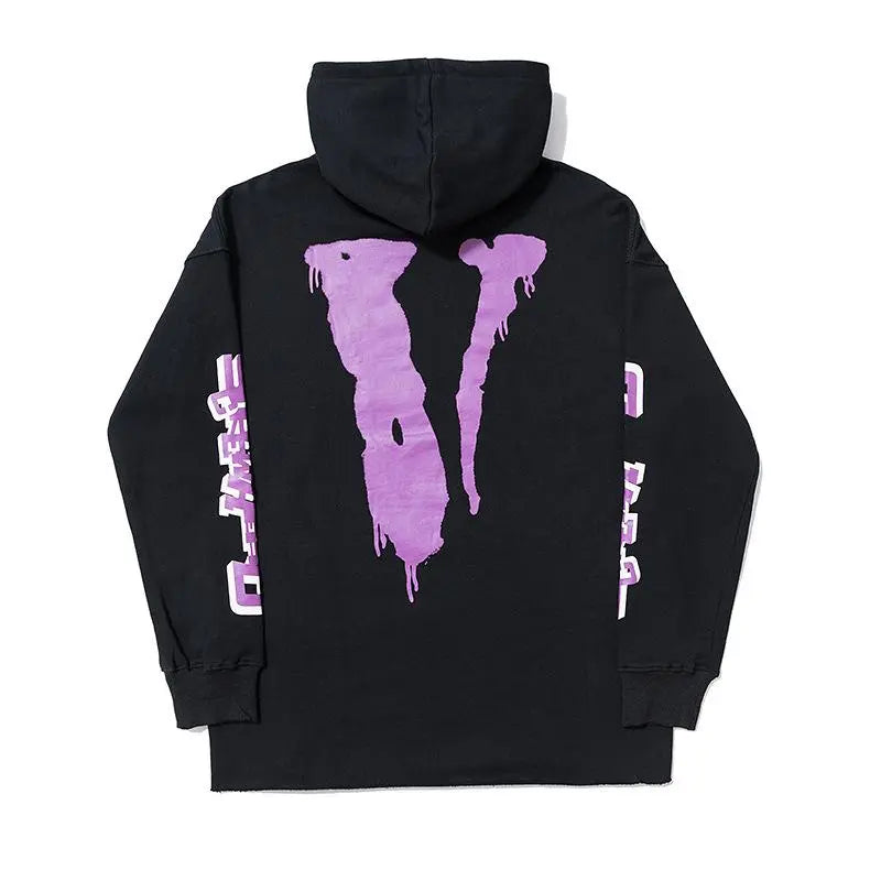 Screwhead Hoodie Black Purple