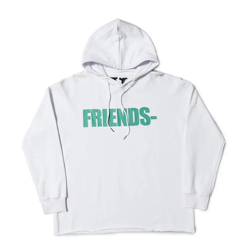 Friends Hoodie Green Print