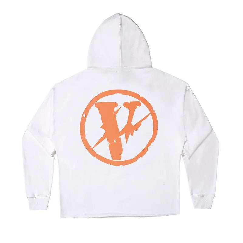 Friends Hoodie Orange Print