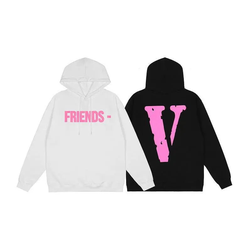 Friends Hoodie Pink Print