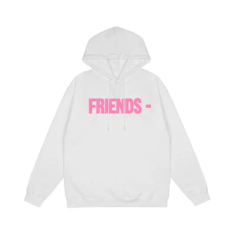 Friends Hoodie Pink Print