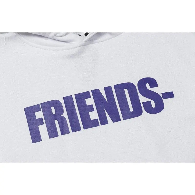 Friends Hoodie Purple Print