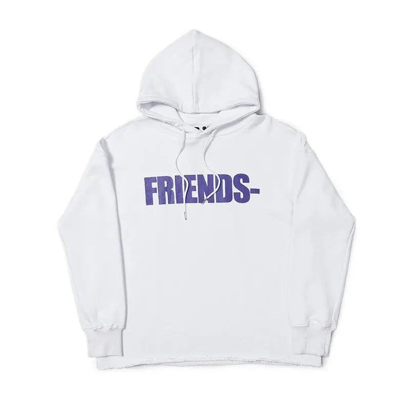Friends Hoodie Purple Print