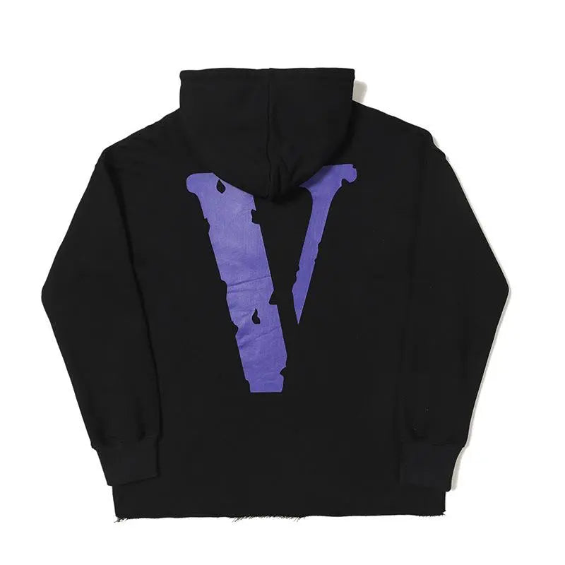 Friends Hoodie Purple Print