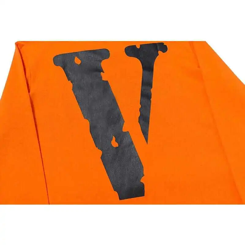 Friends Long Sleeve Black Orange
