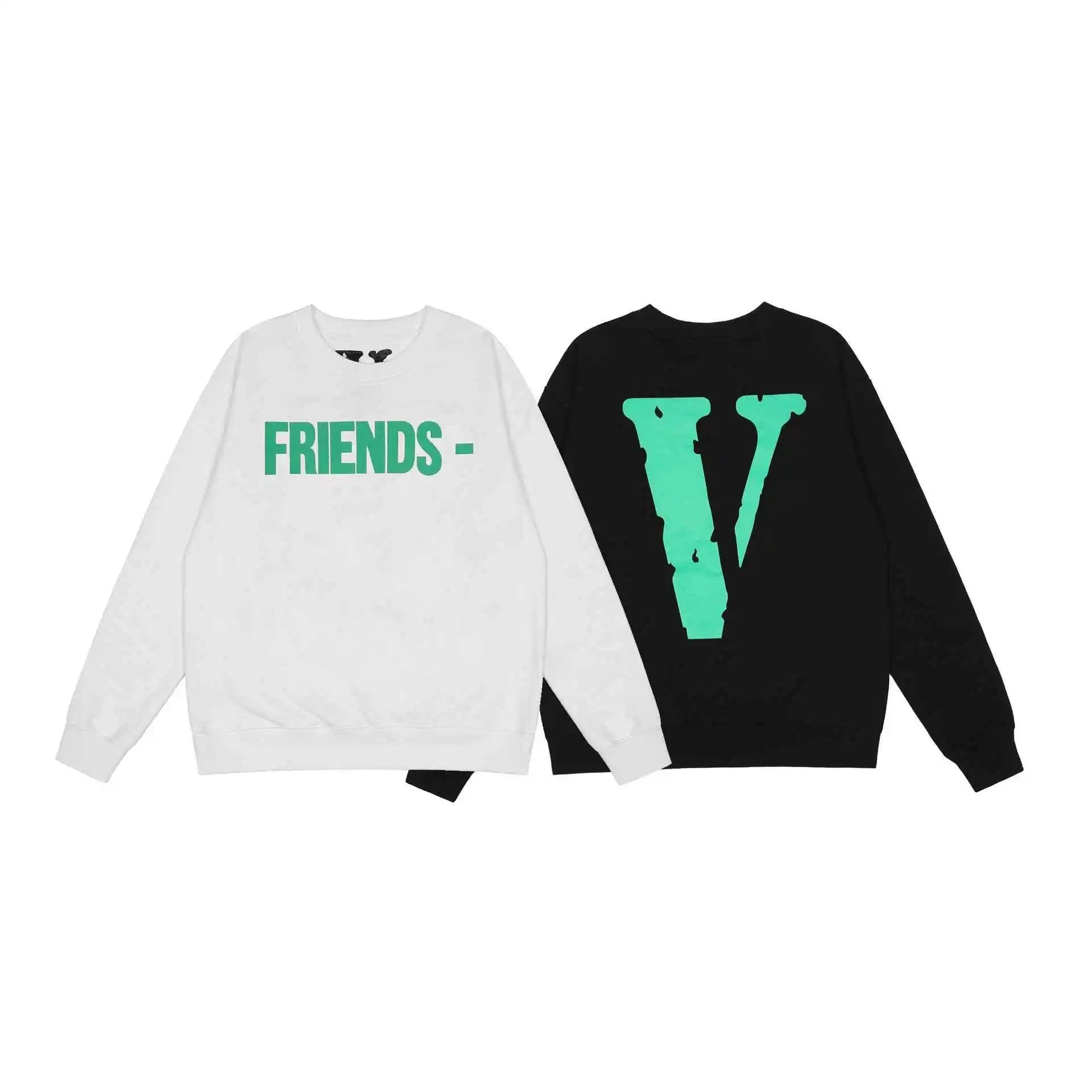 Friends Long Sleeve Green Print