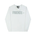 Friends Long Sleeve Grey Print