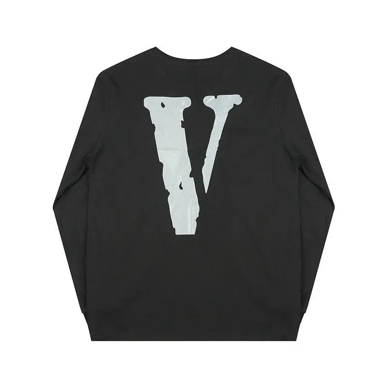 Friends Long Sleeve Grey Print