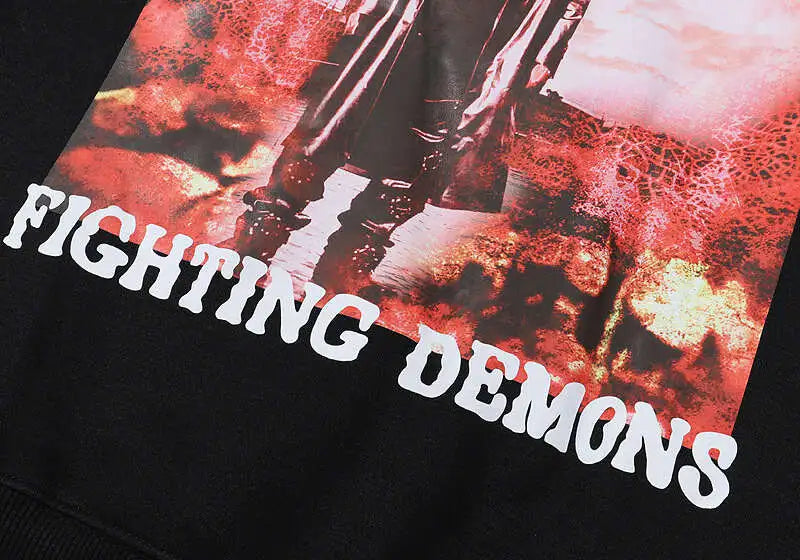 Juice Wrld Fighting Demons Hoodie