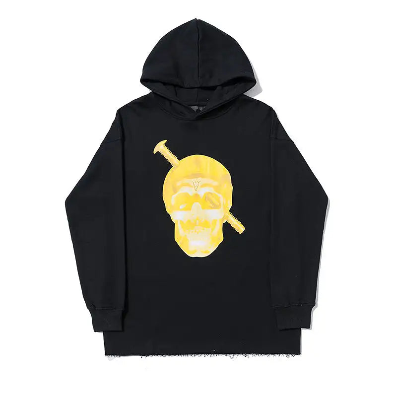 Screwhead Hoodie Black Yellow