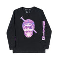 Screwhead Long Sleeve Black Purple