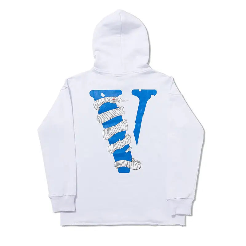 Snake Hoodie Blue V