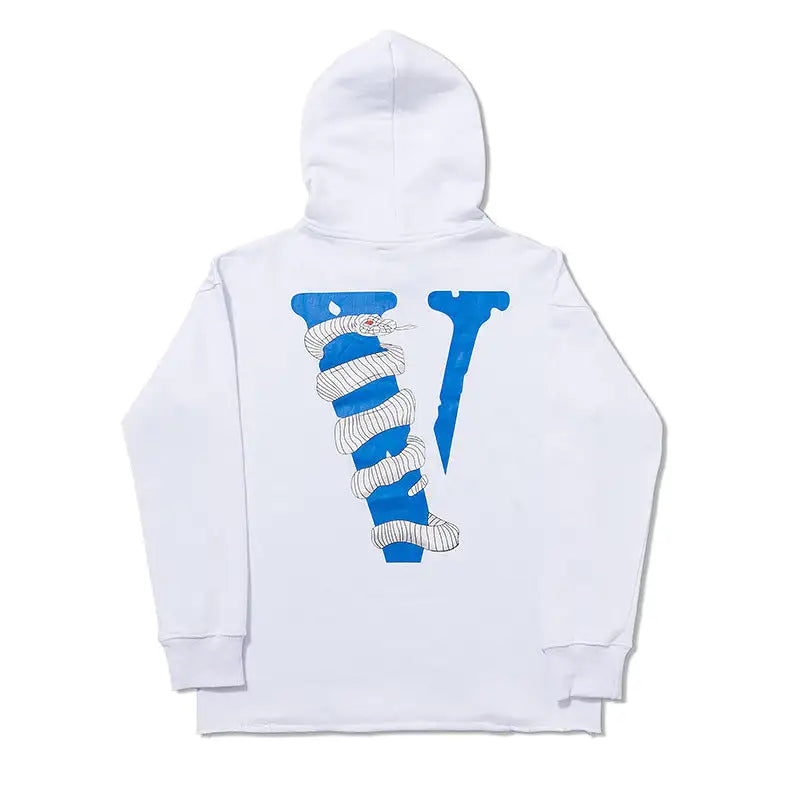Snake Hoodie Blue V