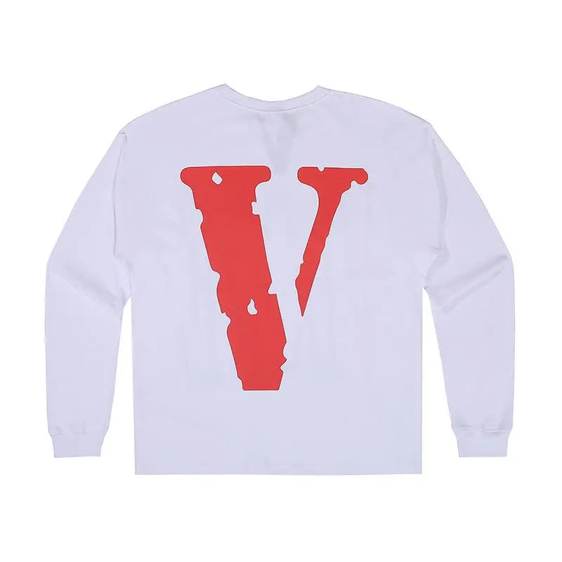 Staple Long Sleeve Red V