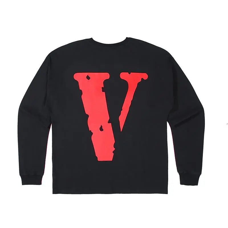 Staple Long Sleeve Red V