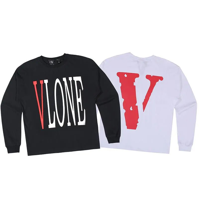 Staple Long Sleeve Red V
